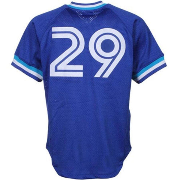 Joe Carter Toronto Blue Jays Mitchell &amp; Ness 1993 Cooperstown Collection Mesh Batting Practice Jersey - Royal 2019