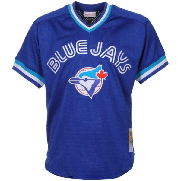 Joe Carter Toronto Blue Jays Mitchell &amp; Ness 1993 Cooperstown Collection Mesh Batting Practice Jersey - Royal 2019