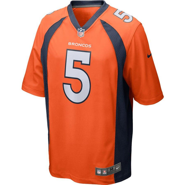 Joe Flacco Denver Broncos Game Jersey – Orange 2019