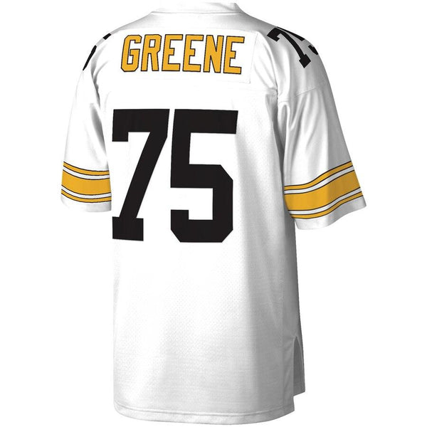 Joe Greene Pittsburgh Steelers Mitchell &amp; Ness 1976 Replica Retired Player Jersey - White 2019