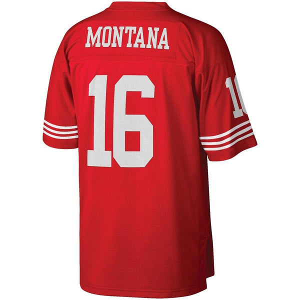 Joe Montana San Francisco 49ers Mitchell &amp; Ness Retired Player Vintage Replica Jersey - Scarlet 2019