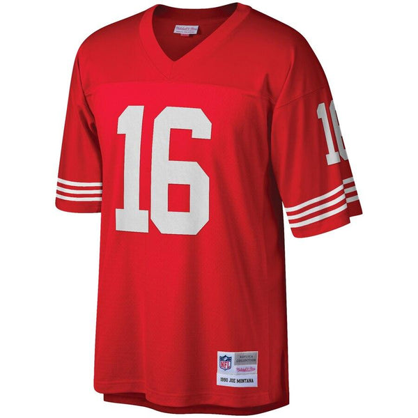 Joe Montana San Francisco 49ers Mitchell &amp; Ness Retired Player Vintage Replica Jersey - Scarlet 2019