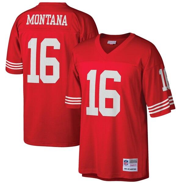 Joe Montana San Francisco 49ers Mitchell &amp; Ness Retired Player Vintage Replica Jersey - Scarlet 2019