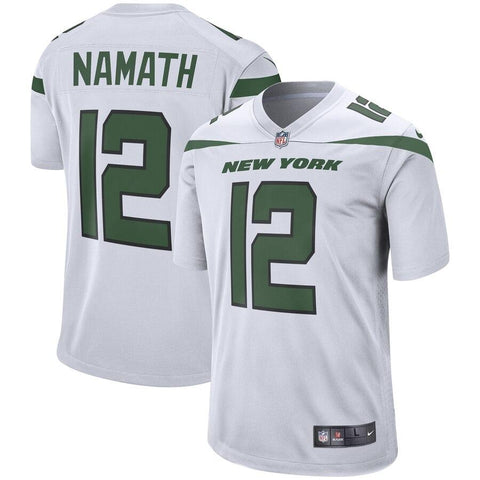 Joe Namath New York Jets Retired Player Game Jersey – Spotlight White 2019