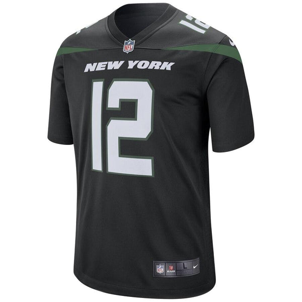 Joe Namath New York Jets Retired Player Game Jersey – Stealth Black 2019