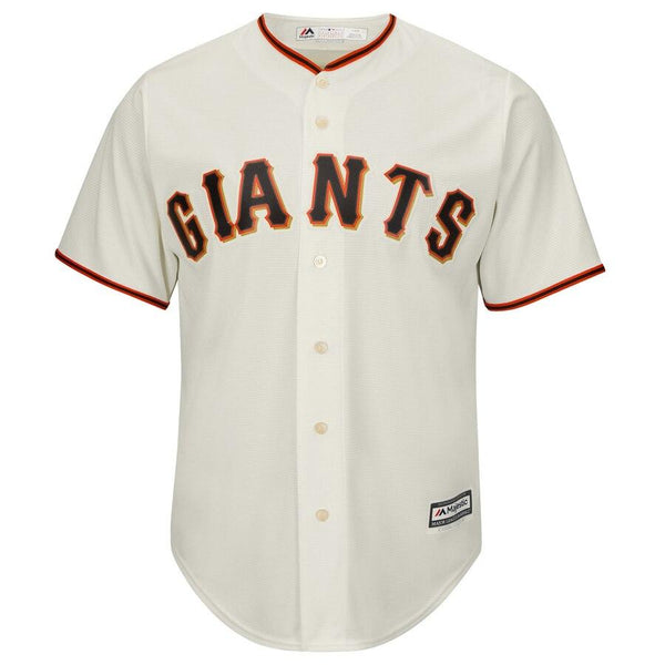 Joe Panik San Francisco Giants Majestic Cool Base Player Jersey - Cream 2019