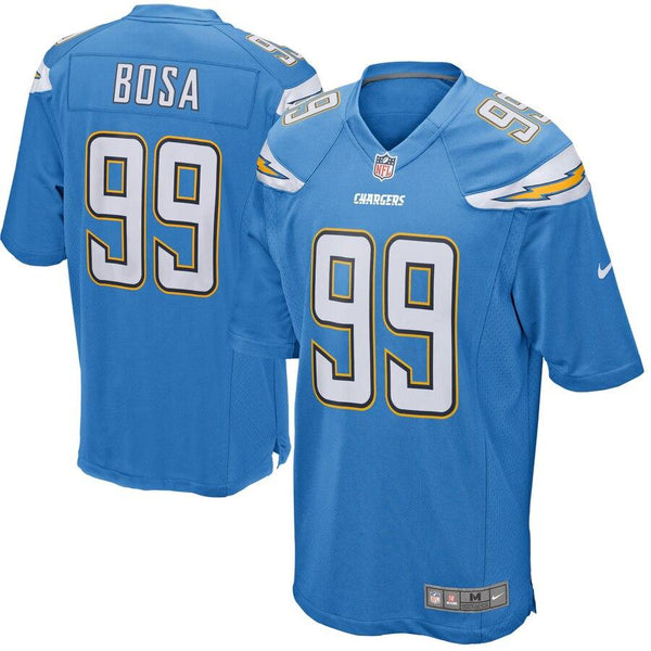 Joey Bosa Los Angeles Chargers Game Jersey - Powder Blue 2019