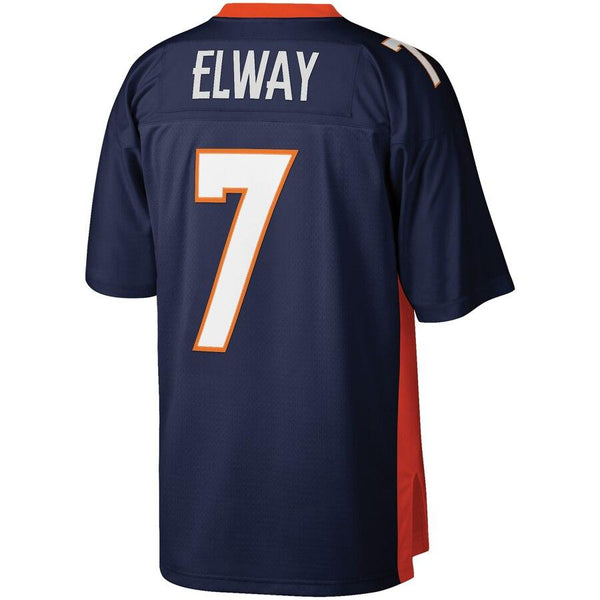 John Elway Denver Broncos Mitchell &amp; Ness 1998 Retired Player Vintage Replica Jersey - Navy Blue 2019