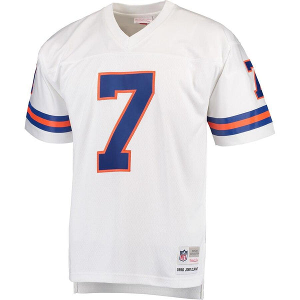 John Elway Denver Broncos Mitchell &amp; Ness Replica Retired Player Jersey - White 2019