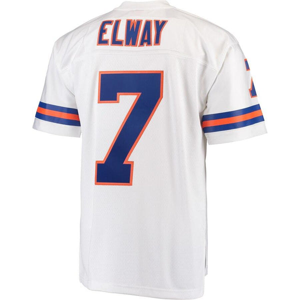 John Elway Denver Broncos Mitchell &amp; Ness Replica Retired Player Jersey - White 2019