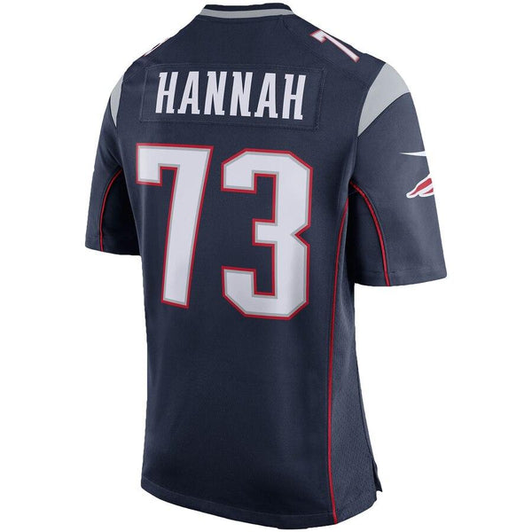 John Hannah New England Patriots Retired Player Game Jersey - Navy Blue 2019