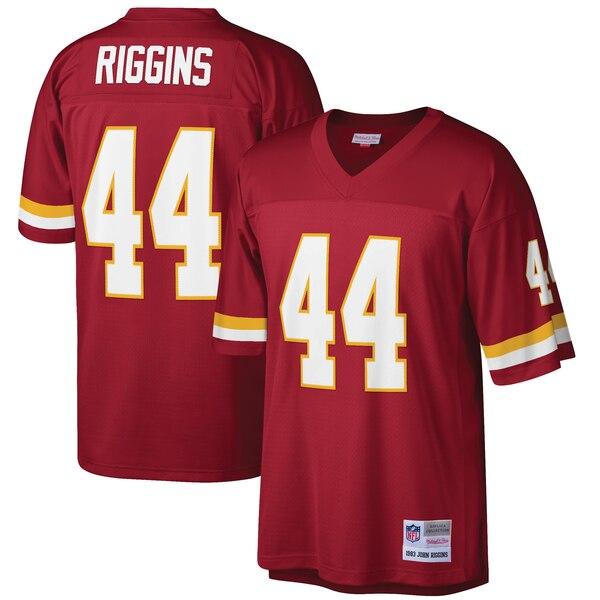 John Riggins Washington Redskins Mitchell &amp; Ness Retired Player Vintage Replica Jersey - Burgundy 2019