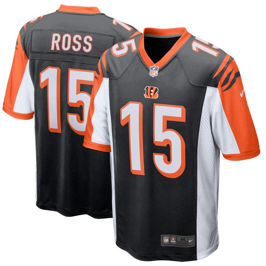 John Ross III Cincinnati Bengals Game Jersey - Black 2019