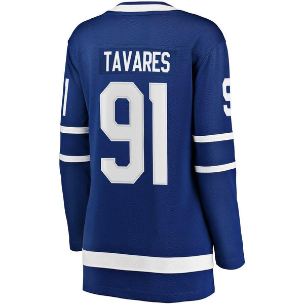 John Tavares Toronto Maple Leafs Women's Home Breakaway Player Jersey – Blue 2019
