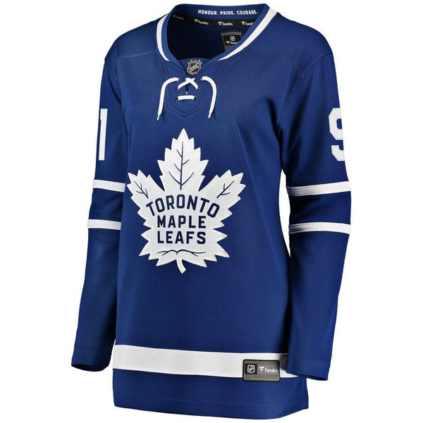 John Tavares Toronto Maple Leafs Women's Home Breakaway Player Jersey – Blue 2019