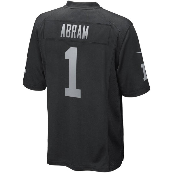 Johnathan Abram Oakland Raiders 2019 NFL Draft First Round Pick Game Jersey – Black 2019