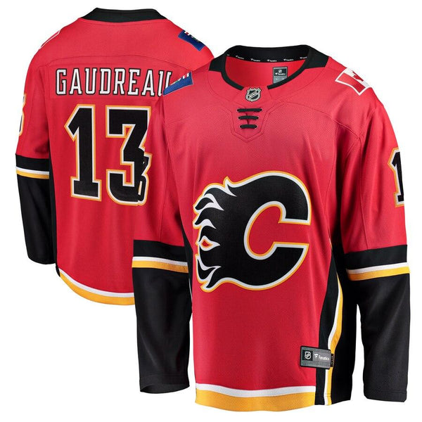 Johnny Gaudreau Calgary Flames Breakaway Player Jersey - Red 2019