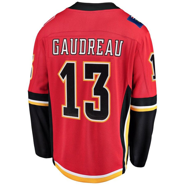 Johnny Gaudreau Calgary Flames Breakaway Player Jersey - Red 2019
