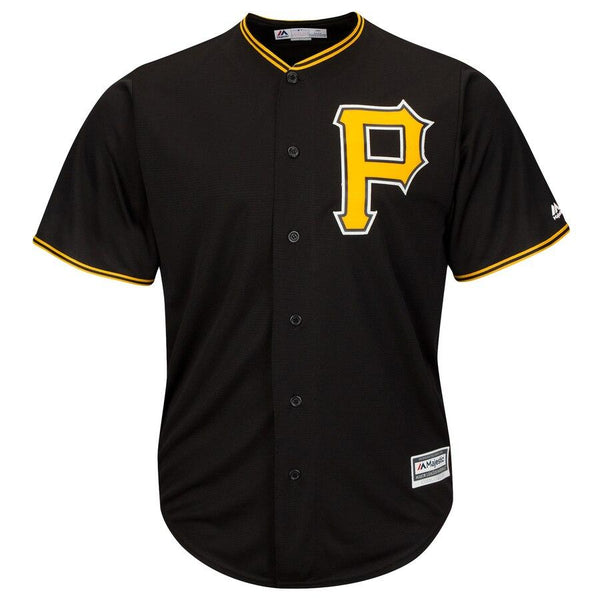 Jon Jaso Pittsburgh Pirates Majestic Alternate Cool Base Player Jersey - Black 2019