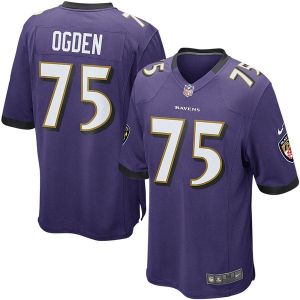 Jonathan Ogden Baltimore Ravens Retired Player Game Jersey - Purple 2019