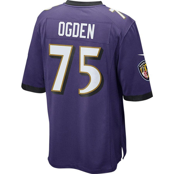Jonathan Ogden Baltimore Ravens Retired Player Game Jersey - Purple 2019