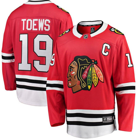 Jonathan Toews Chicago Blackhawks Breakaway Player Jersey - Red 2019