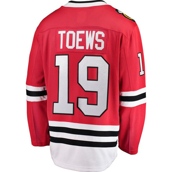 Jonathan Toews Chicago Blackhawks Breakaway Player Jersey - Red 2019