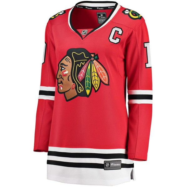 Jonathan Toews Chicago Blackhawks Women's Home Breakaway Player Jersey - Red 2019