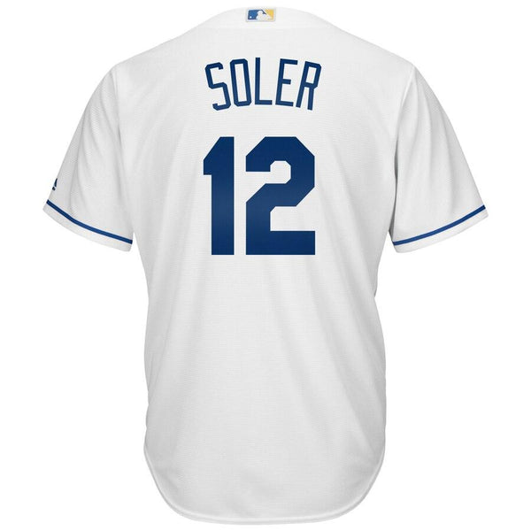 Jorge Soler Kansas City Royals Majestic Cool Base Home Player Jersey - White 2019
