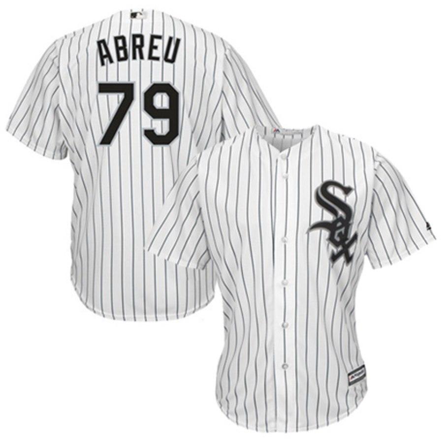 Jose Abreu Chicago White Sox Majestic Cool Base Player Jersey - White 2019