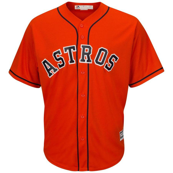 Jose Altuve Houston Astros Majestic Cool Base Player Jersey - Orange 2019