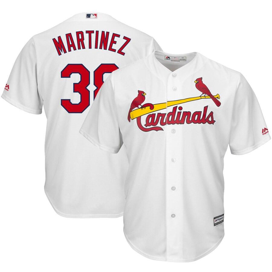 Jose Martinez St. Louis Cardinals Majestic Home Cool Base Player Jersey – White 2019