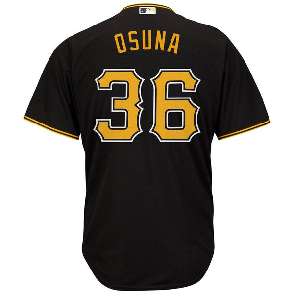 Jose Osuna Pittsburgh Pirates Majestic Alternate Cool Base Replica Player Jersey - Black 2019