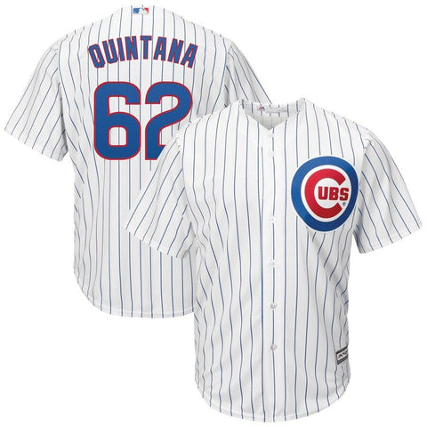 Jose Quintana Chicago Cubs Majestic Cool Base Player Jersey - White 2019