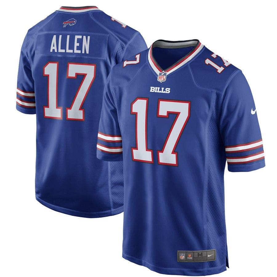 Josh Allen Buffalo Bills Game Jersey – Royal 2019