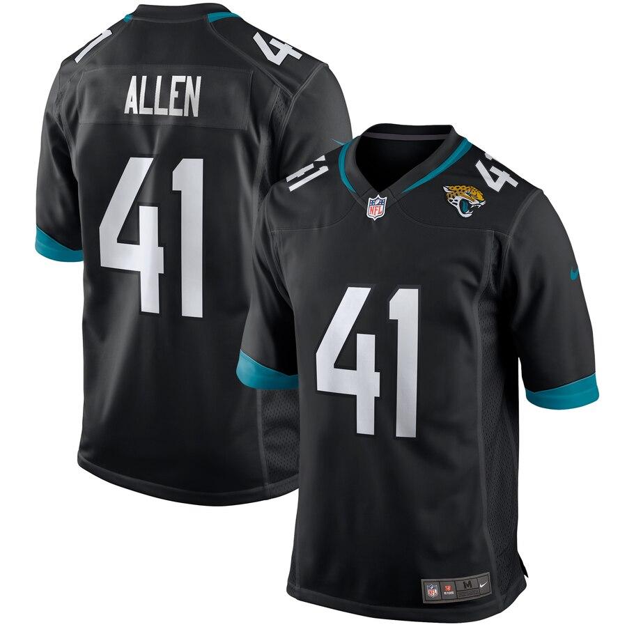 Josh Allen Jacksonville Jaguars 2019 NFL Draft First Round Pick Game Jersey – Black 2019
