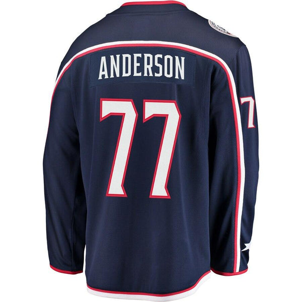 Josh Anderson Columbus Blue Jackets Breakaway Jersey – Navy 2019