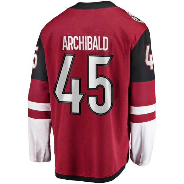 Josh Archibald Arizona Coyotes Breakaway Player Jersey – Garnet 2019