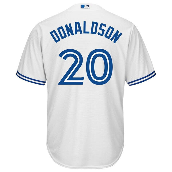 Josh Donaldson Toronto Blue Jays Majestic Cool Base Player Jersey - White 2019