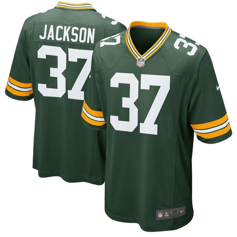 Josh Jackson Green Bay Packers Game Jersey – Green 2019