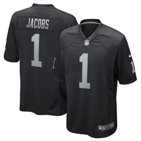 Josh Jacobs Oakland Raiders 2019 NFL Draft First Round Pick Game Jersey – Black 2019