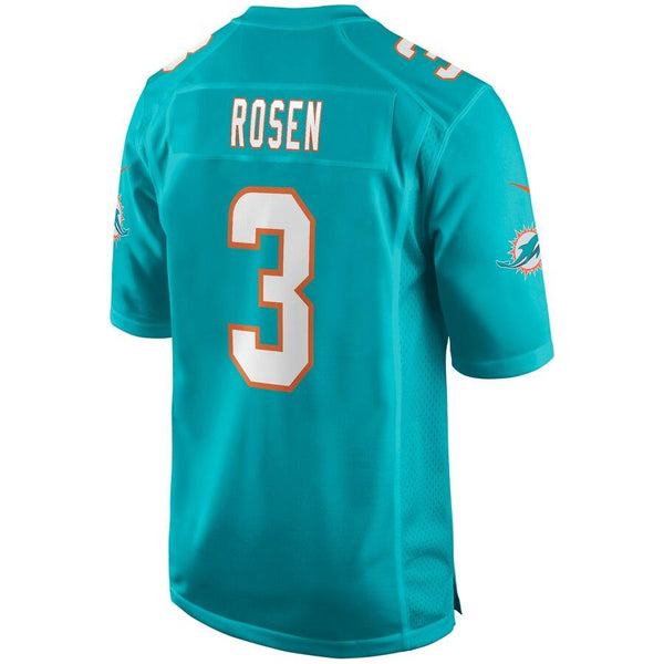 Josh Rosen Miami Dolphins Game Jersey – Aqua 2019