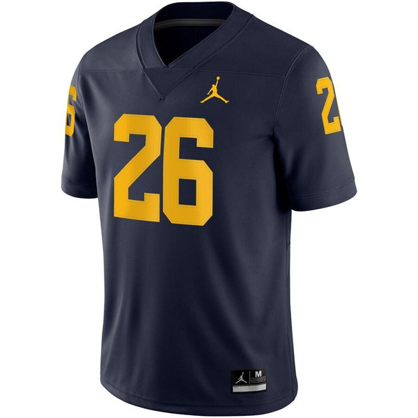 Jourdan Lewis Michigan Wolverines Jordan Brand Game Jersey – Navy 2019
