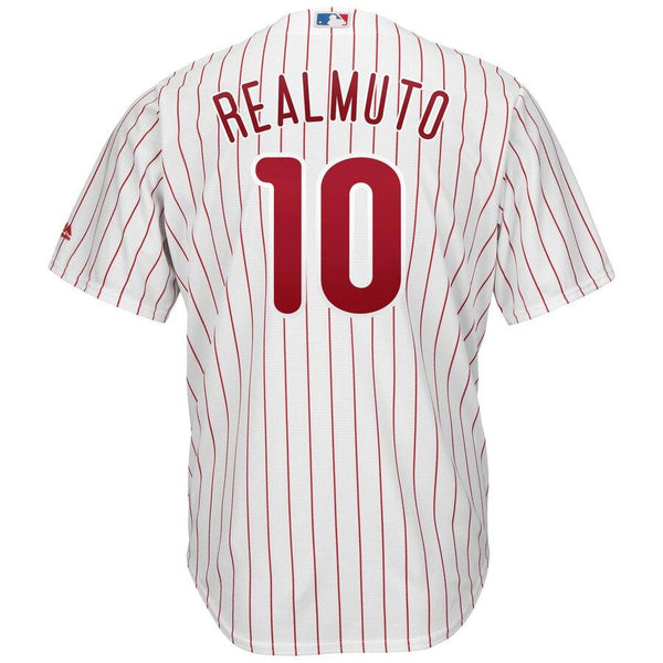 JT Realmuto Philadelphia Phillies Majestic Home Cool Base Player Jersey - White 2019