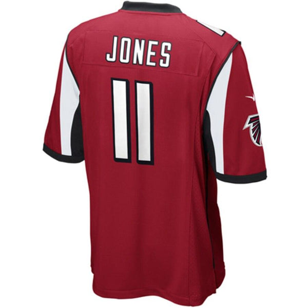 Julio Jones Atlanta Falcons Youth Team Color Game Jersey - Red 2019