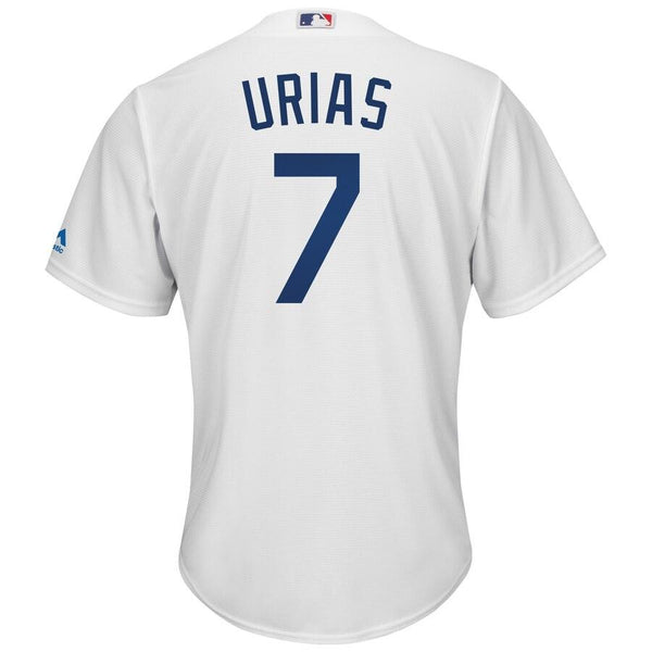 Julio Urias Los Angeles Dodgers Majestic Home Cool Base Player Jersey - White 2019