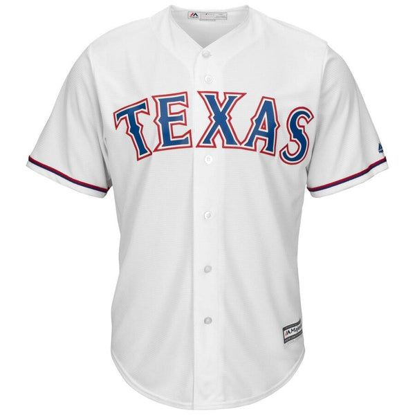 Jurickson Profar Texas Rangers Majestic Cool Base Player Jersey - White 2019