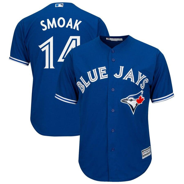 Justin Smoak Toronto Blue Jays Majestic Alternate Cool Base Replica Player Jersey - Royal 2019