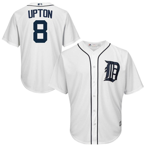 Justin Upton Detroit Tigers Official Cool Base Player Jersey - White 2019