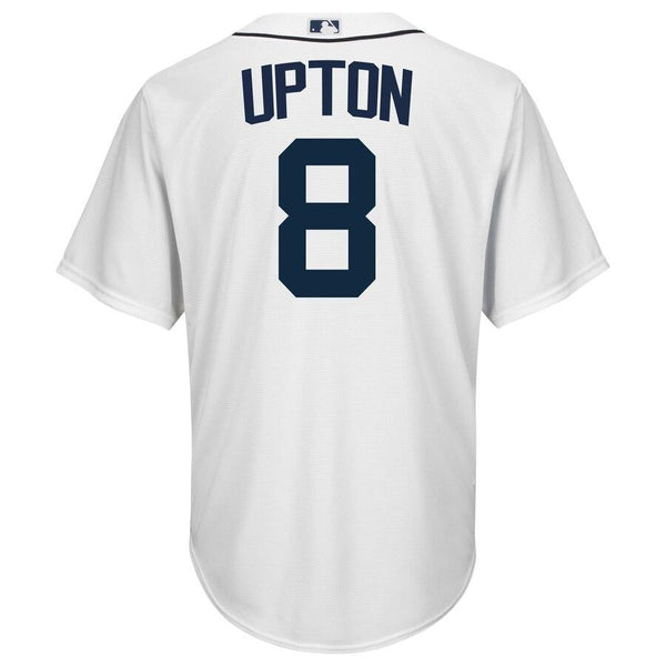 Justin Upton Detroit Tigers Official Cool Base Player Jersey - White 2019